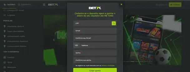 Bet7k Cassino On-line no Brasil - Bônus de 100% até R$7.000